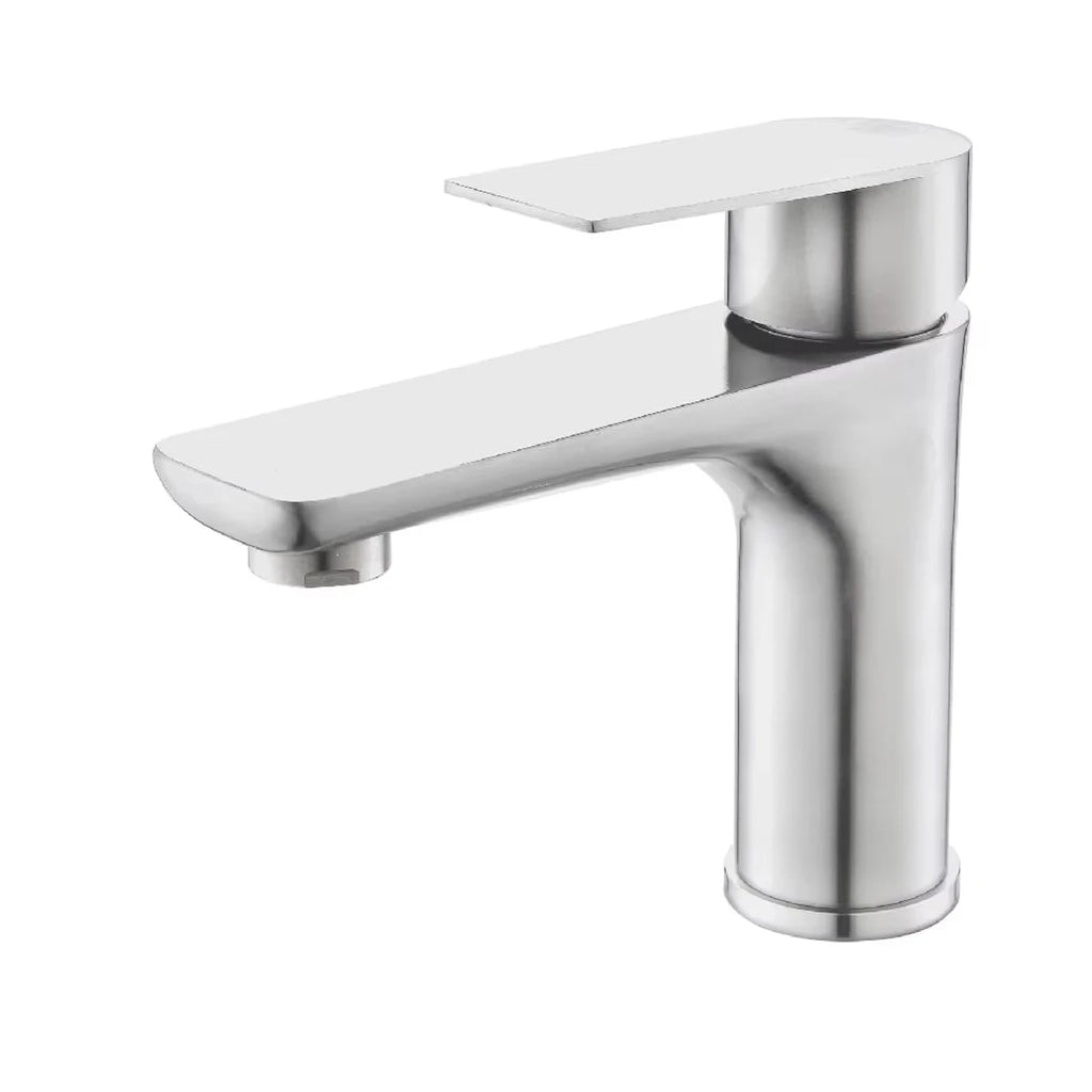 Mitigeur Monocommande Chromé à Bec Plat