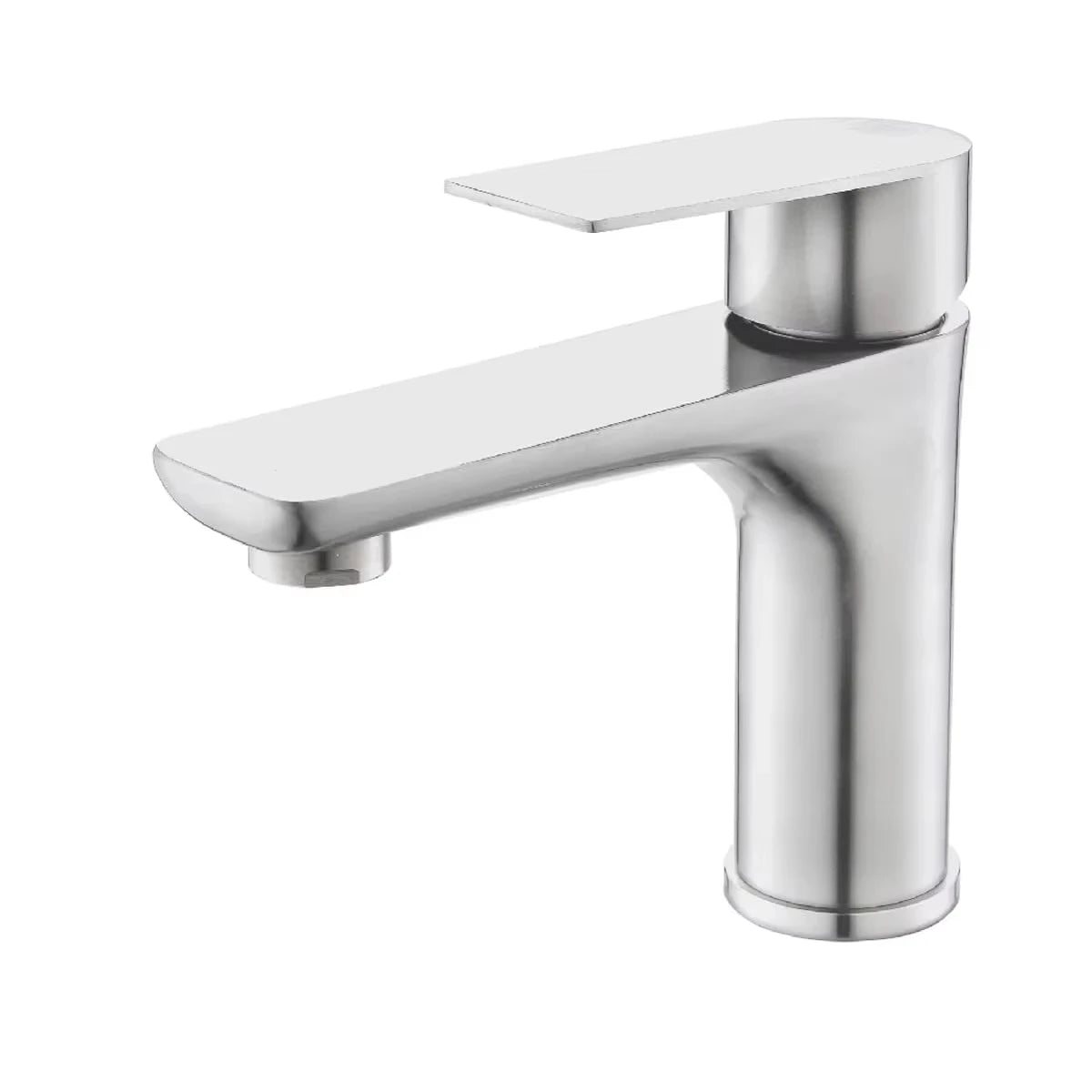 Mitigeur Monocommande Chromé à Bec Plat