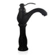 Robinet De Lavabo Haut Noir Mat Rétro