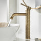 Antique Carved Bathroom Faucet Brass Basin Faucets Hot & Cold Bathroom Sink Faucet Deck Mounted Lavotory Faucet  Mixer Water Tap