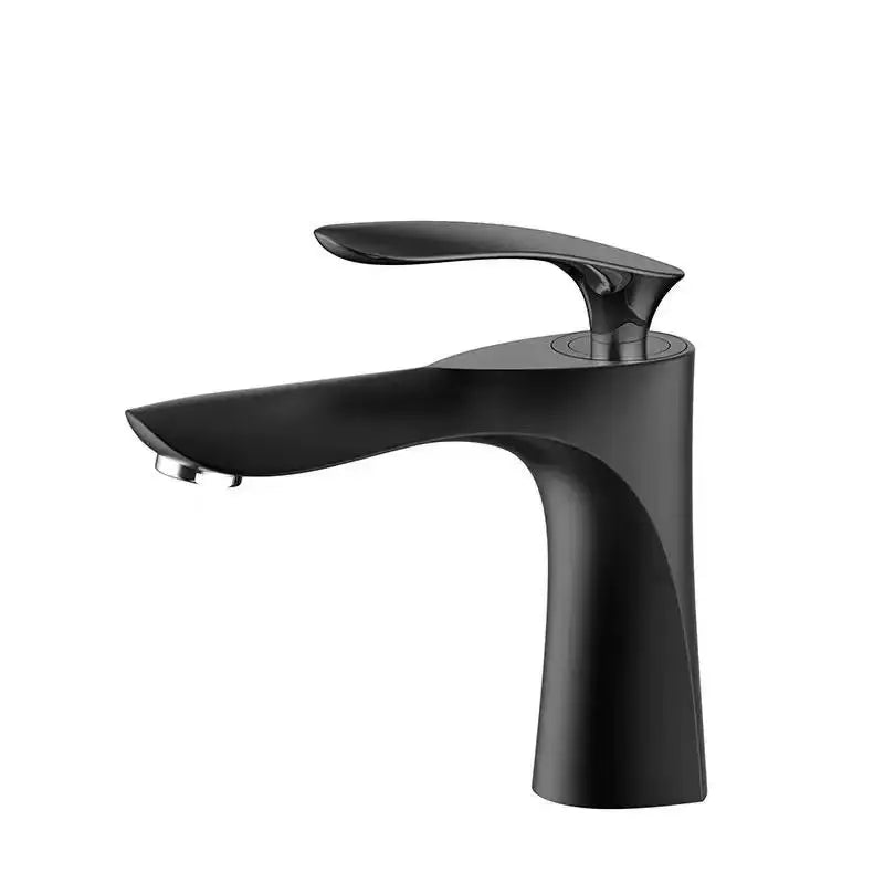 Mitigeur de Lavabo Noir Mat Design