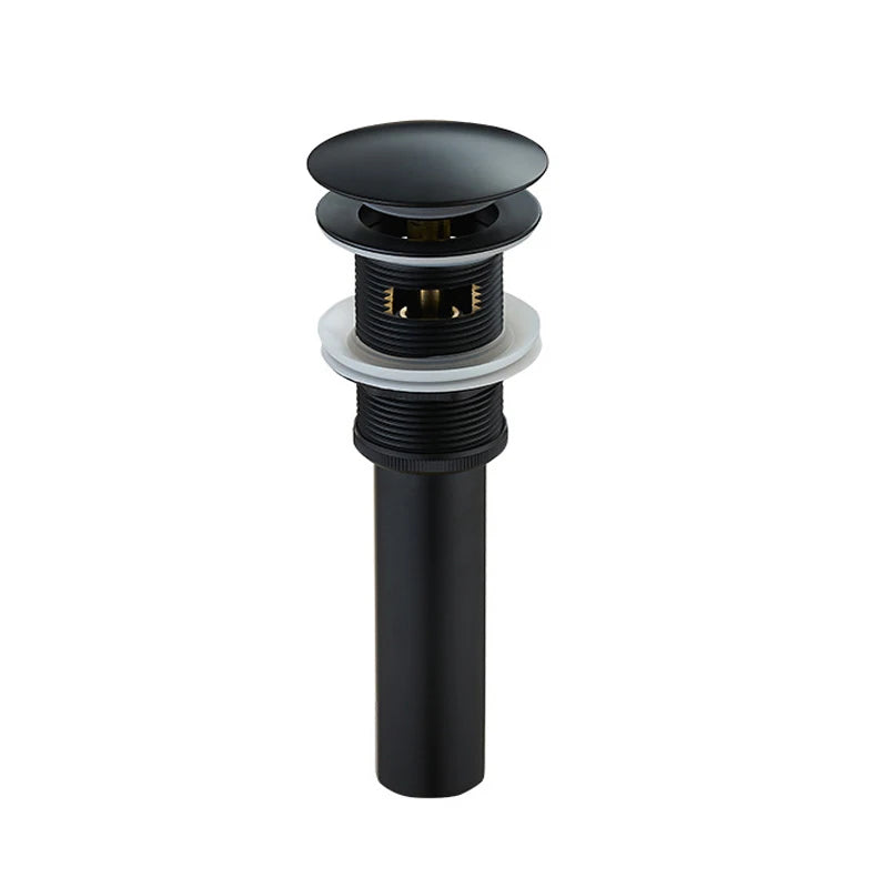 Robinet de Lavabo Noir Mat Vintage Monocommande