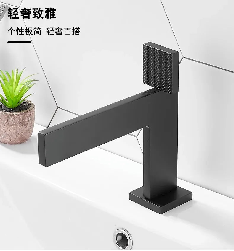 Robinet Cascade Gris Titane pour Vasque Sous-Plan Salle de Bain