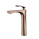 Mélangeur de Lavabo Monocommande en Cuivre Rose